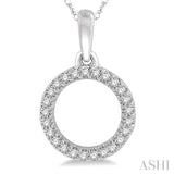 Diamond Circle Pendant