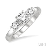 Three Stone Diamond Ring