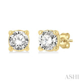 Stud Diamond Earrings