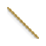 14K 18 inch 2mm Regular Rope with Lobster Clasp Chain