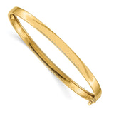 14K Flexible Bangle Bracelet