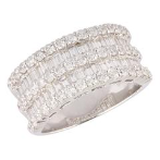 Diamond Fashion Rings  -  Women'