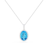 Colored Stone Pendant