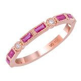 Colored Stone Rings  -  Women'